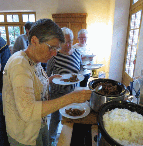 Dîner au Gîte du Clos Penhouet de Dinard le 27 avril 2022